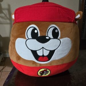 Red and Brown Stuffed Animal Plush Toy